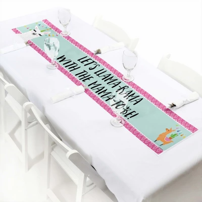 Big Dot Of Happiness Whole Llama Fun - Llama Fiesta Baby Shower Decorations Party Banner 4 Big Dot Of Happiness Whole Llama Fun - Llama Fiesta Baby Shower Decorations Party Banner - Image 4