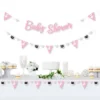 Big Dot Of Happiness Purr-fect Kitty Cat - Kitten Meow Baby Shower Letter Banner Decoration - 36 Banner Cutouts And Baby Shower Banner Letters