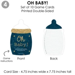 Big Dot Of Happiness Twinkle Twinkle Little Star - 4 Baby Shower Games - 10 Cards Each - Gamerific Bundle -Aurora Party Sales GUEST 98ecc527 17d0 4a2f 8afc f57cd1f9e031