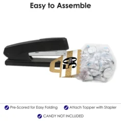 Big Dot Of Happiness We Still Do 50th Wedding Anniversary - DIY Anniversary Party Clear Goodie Favor Bag Labels - Candy Bags With Toppers - Set Of 24 -Aurora Party Sales GUEST 99263719 2896 469c a7ed 7c8ac14915ac