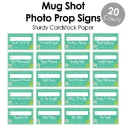 Big Dot Of Happiness Final Fiesta - Last Fiesta Bachelorette Party Mug Shots - Photo Booth Props Kit - 20 Count 7 Big Dot Of Happiness Final Fiesta - Last Fiesta Bachelorette Party Mug Shots - Photo Booth Props Kit - 20 Count -Aurora Party Sales GUEST 9929f7d9 9f98 46db ad73 43e0baa57ccd