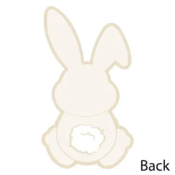 Big Dot Of Happiness Hippity Hoppity - Shaped Thank You Cards - Easter Bunny Party Thank You Note Cards With Envelopes - Set Of 12 -Aurora Party Sales GUEST 9986f7a3 bfb1 4da8 ad80 e3ffe99224ba