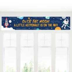 Big Dot Of Happiness Blast Off To Outer Space - Rocket Ship Baby Shower Decorations Party Banner -Aurora Party Sales GUEST 9c730dc1 11ec 48bc b3f6 bcaabff576e5