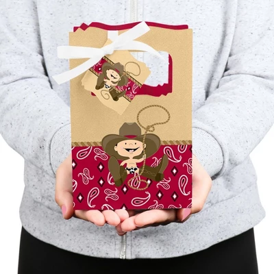 Big Dot Of Happiness Little Cowboy - Western Baby Shower Or Birthday Party Favor Boxes - Set Of 12 3 Big Dot Of Happiness Little Cowboy - Western Baby Shower Or Birthday Party Favor Boxes - Set Of 12 - Image 3