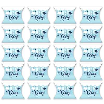 Big Dot Of Happiness It’s A Boy - Favor Gift Boxes - Blue Baby Shower/Blue Birth Announcement Petite Pillow Boxes - Set Of 20 3 Big Dot Of Happiness It’s A Boy - Favor Gift Boxes - Blue Baby Shower/Blue Birth Announcement Petite Pillow Boxes - Set Of 20 - Image 3