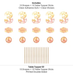 Big Dot Of Happiness Young, Wild And Three - Boho Hippie Third Birthday Party Centerpiece Sticks - Table Toppers - Set Of 15 10 Big Dot Of Happiness Young, Wild And Three - Boho Hippie Third Birthday Party Centerpiece Sticks - Table Toppers - Set Of 15 -Aurora Party Sales GUEST 9f1b8f21 6550 40c2 a269 33f916e79b07