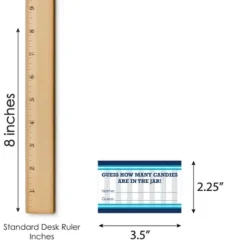 Big Dot Of Happiness Go, Fight, Win - Sports - How Many Candies Baby Shower Or Birthday Party Game - 1 Stand And 40 Cards - Candy Guessing Game -Aurora Party Sales GUEST 9f8a0ae5 a109 401c b440 2826f1230169
