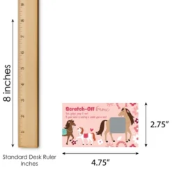 Big Dot Of Happiness Run Wild Horses - Pony Birthday Party Game Scratch Off Cards - 22 Count 7 Big Dot Of Happiness Run Wild Horses - Pony Birthday Party Game Scratch Off Cards - 22 Count -Aurora Party Sales GUEST 9fb9bb70 b822 404a 9f7f cb990378e35c