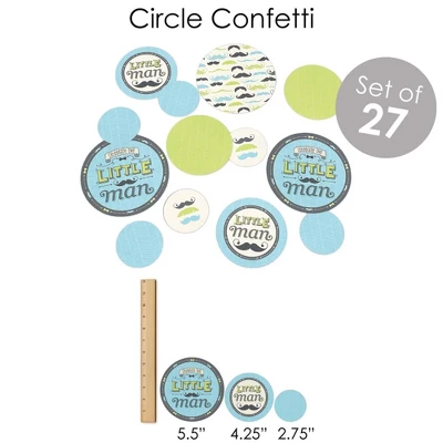 Big Dot Of Happiness Dashing Little Man Mustache Party - Baby Shower Or Birthday Party Supplies - Banner Decoration Kit - Fundle Bundle 5 Big Dot Of Happiness Dashing Little Man Mustache Party - Baby Shower Or Birthday Party Supplies - Banner Decoration Kit - Fundle Bundle - Image 5