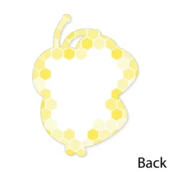 Big Dot Of Happiness Honey Bee - Shaped Thank You Cards - Baby Shower Or Birthday Party Thank You Note Cards With Envelopes - Set Of 12 -Aurora Party Sales GUEST a3299bf8 7424 48f8 841e f8e30333139b