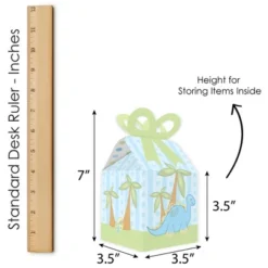 Big Dot Of Happiness Baby Boy Dinosaur - Square Favor Gift Boxes - Baby Shower Or Birthday Party Bow Boxes - Set Of 12 10 Big Dot Of Happiness Baby Boy Dinosaur - Square Favor Gift Boxes - Baby Shower Or Birthday Party Bow Boxes - Set Of 12 -Aurora Party Sales GUEST a3c8494a 2649 43e1 b5a3 4a3b2e3c49bd