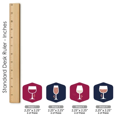 Big Dot Of Happiness But First, Wine - Wine Tasting Party Scavenger Hunt - 1 Stand And 48 Game Pieces - Hide And Find Game 6 Big Dot Of Happiness But First, Wine - Wine Tasting Party Scavenger Hunt - 1 Stand And 48 Game Pieces - Hide And Find Game - Image 6