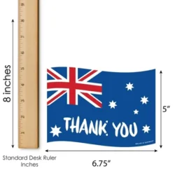 Big Dot Of Happiness Australia Day - Shaped Thank You Cards - G'Day Mate Aussie Party Thank You Note Cards With Envelopes - Set Of 12 8 Big Dot Of Happiness Australia Day - Shaped Thank You Cards - G'Day Mate Aussie Party Thank You Note Cards With Envelopes - Set Of 12 -Aurora Party Sales GUEST a517c46c 81fd 423b b80d 164fa7b32a4a