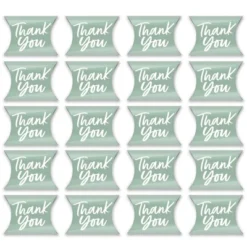 Big Dot Of Happiness Sage Green Elegantly Simple - Favor Gift Boxes - Guest Party Favors Petite Pillow Boxes - Set Of 20 -Aurora Party Sales GUEST a5aefcec 9d28 4623 9f50 f73f510c0d82