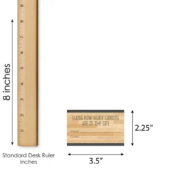 Big Dot Of Happiness Bump, Set, Spike - Volleyball - How Many Candies Baby Shower Or Birthday Party Game - 1 Stand And 40 Cards - Candy Guessing Game -Aurora Party Sales GUEST a5b45636 0f4d 425a 9f93 71db769b884d