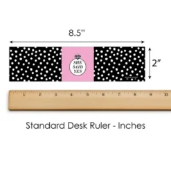 Big Dot Of Happiness Omg, You're Getting Married - Engagement Party Water Bottle Sticker Labels - Set Of 20 -Aurora Party Sales GUEST a6039cd8 2c7f 4a0b 9b15 5bfabab85e0a