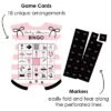 Big Dot Of Happiness Paris, Ooh La La - Picture Bingo Cards And Markers - Paris Themed Baby Shower Shaped Bingo Game - Set Of 18