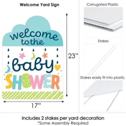 Big Dot Of Happiness Colorful Baby Shower - Party Decorations - Gender Neutral Party Welcome Yard Sign 12 Big Dot Of Happiness Colorful Baby Shower - Party Decorations - Gender Neutral Party Welcome Yard Sign -Aurora Party Sales GUEST a62face8 e158 43a2 9d00 fb32682e1dc2