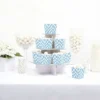 Big Dot Of Happiness Blue Checkered Party - Party Mini Favor Boxes - Treat Candy Boxes - Set Of 12