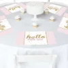 Big Dot Of Happiness Hello Little One - Pink And Gold - Party Table Decorations - Girl Baby Shower Placemats - Set Of 16