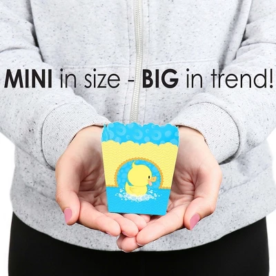 Big Dot Of Happiness Ducky Duck - Party Mini Favor Boxes - Baby Shower Or Birthday Party Treat Candy Boxes - Set Of 12 3 Big Dot Of Happiness Ducky Duck - Party Mini Favor Boxes - Baby Shower Or Birthday Party Treat Candy Boxes - Set Of 12 - Image 3