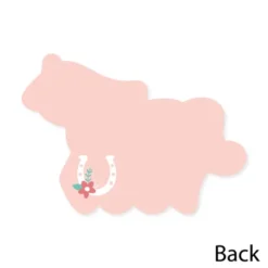 Big Dot Of Happiness Run Wild Horses - Shaped Thank You Cards - Pony Birthday Party Thank You Note Cards With Envelopes - Set Of 12 -Aurora Party Sales GUEST a6b56e5f fbcf 40e7 a233 d0e8bdc1fc02