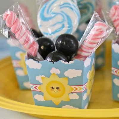 Big Dot Of Happiness You Are My Sunshine - Party Mini Favor Boxes - Baby Shower Or Birthday Party Treat Candy Boxes - Set Of 12 4 Big Dot Of Happiness You Are My Sunshine - Party Mini Favor Boxes - Baby Shower Or Birthday Party Treat Candy Boxes - Set Of 12 - Image 4