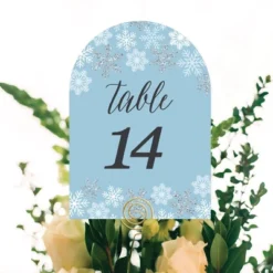 Big Dot Of Happiness Winter Wonderland - Snowflake Holiday Party And Winter Wedding Double-Sided 5 X 7 Inches Cards - Table Numbers - 1-20 8 Big Dot Of Happiness Winter Wonderland - Snowflake Holiday Party And Winter Wedding Double-Sided 5 X 7 Inches Cards - Table Numbers - 1-20 -Aurora Party Sales GUEST a7aafa89 d9a8 4899 96f3 4d39c62482fa