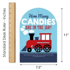 Big Dot Of Happiness Railroad Party Crossing - How Many Candies Steam Train Birthday Party Or Baby Shower Candy Guessing Game 10 Big Dot Of Happiness Railroad Party Crossing - How Many Candies Steam Train Birthday Party Or Baby Shower Candy Guessing Game -Aurora Party Sales GUEST a82966d2 d1e9 42ea ba1c d6eb80d7b9e0