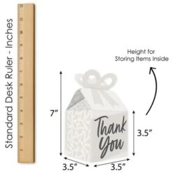Big Dot Of Happiness Champagne Elegantly Simple - Square Favor Gift Boxes - Guest Party Favors Bow Boxes - Set Of 12 -Aurora Party Sales GUEST a84ea250 22af 4805 8b65 6e5ded34b81d