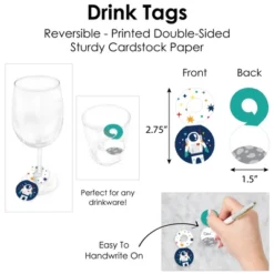 Big Dot Of Happiness Blast Off To Outer Space - Rocket Ship Baby Shower Or Birthday Party Paper Charger & Table Decorations Chargerific Kit For 8 9 Big Dot Of Happiness Blast Off To Outer Space - Rocket Ship Baby Shower Or Birthday Party Paper Charger & Table Decorations Chargerific Kit For 8 -Aurora Party Sales GUEST a8cd6f9c 33f1 4001 973c 5f452c480737