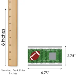 Big Dot Of Happiness End Zone - Football - Baby Shower Or Birthday Party Game Scratch Off Cards - 22 Count -Aurora Party Sales GUEST a94b4927 28da 439f acc9 495628c2605d