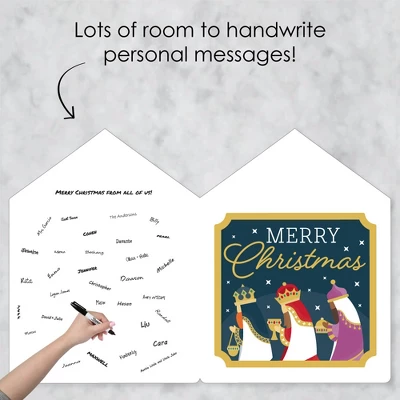 Big Dot Of Happiness Holy Nativity - Christmas Giant Greeting Card - Big Shaped Jumborific Card 2 Big Dot Of Happiness Holy Nativity - Christmas Giant Greeting Card - Big Shaped Jumborific Card - Image 2