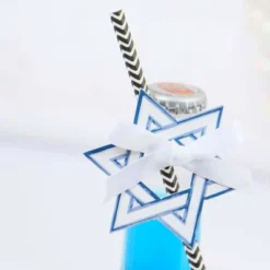 Big Dot Of Happiness Happy Hanukkah Paper Straw Decor - Hanukkah Party Striped Decorative Straws - Set Of 24 12 Big Dot Of Happiness Happy Hanukkah Paper Straw Decor - Hanukkah Party Striped Decorative Straws - Set Of 24 -Aurora Party Sales GUEST aa6cd2dd 00aa 4ff8 b0e2 3e5ab10005a4