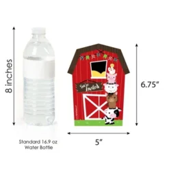 Big Dot Of Happiness Farm Animals - Shaped Fill-in Invitations - Baby Shower Or Birthday Party Invitation Cards With Envelopes - Set Of 12 -Aurora Party Sales GUEST aa72b73f 89a8 45a1 a2ab c482a6aa6785