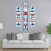 Big Dot Of Happiness Ahoy It's A Boy - Hanging Vertical Paper Door Banners - Nautical Baby Shower Wall Decoration Kit - Indoor Door Decor
