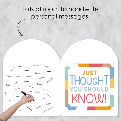 Big Dot Of Happiness You Are So Amazing - Miss You Encouragement Giant Greeting Card - Big Shaped Jumborific Card - 16.5 X 22 Inches 2 Big Dot Of Happiness You Are So Amazing - Miss You Encouragement Giant Greeting Card - Big Shaped Jumborific Card - 16.5 X 22 Inches - Image 2