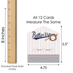 Big Dot Of Happiness Batter Up - Baseball - Baby Shower Or Birthday Party Game Pickle Cards - Pull Tabs 3-in-a-Row - Set Of 12 7 Big Dot Of Happiness Batter Up - Baseball - Baby Shower Or Birthday Party Game Pickle Cards - Pull Tabs 3-in-a-Row - Set Of 12 -Aurora Party Sales GUEST ad3ef0b0 ed8e 4fc6 bd82 955d746182f5