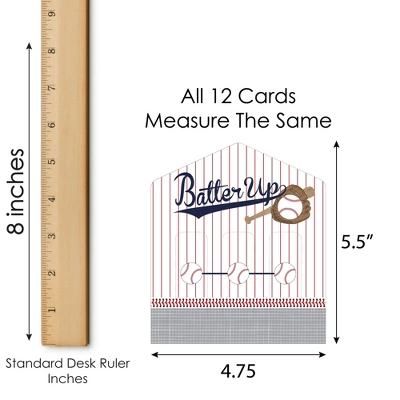 Big Dot Of Happiness Batter Up - Baseball - Baby Shower Or Birthday Party Game Pickle Cards - Pull Tabs 3-in-a-Row - Set Of 12 4 Big Dot Of Happiness Batter Up - Baseball - Baby Shower Or Birthday Party Game Pickle Cards - Pull Tabs 3-in-a-Row - Set Of 12 - Image 4
