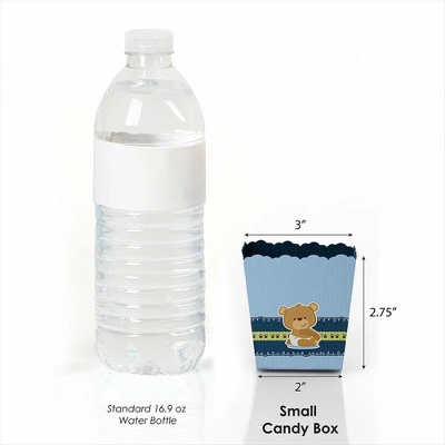 Big Dot Of Happiness Boy Baby Teddy Bear - Party Mini Favor Boxes - Baby Shower Or Birthday Party Treat Candy Boxes - Set Of 12 2 Big Dot Of Happiness Boy Baby Teddy Bear - Party Mini Favor Boxes - Baby Shower Or Birthday Party Treat Candy Boxes - Set Of 12 - Image 2