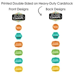 Big Dot Of Happiness Still Got Class - High School Reunion Party Centerpiece Sticks - Showstopper Table Toppers - 35 Pieces 10 Big Dot Of Happiness Still Got Class - High School Reunion Party Centerpiece Sticks - Showstopper Table Toppers - 35 Pieces -Aurora Party Sales GUEST ad66b0fd c20e 42be 91a7 2f19f2e46805