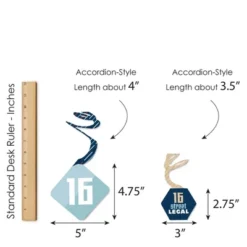 Big Dot Of Happiness Boy 16th Birthday - Sweet Sixteen Birthday Party Hanging Decor - Party Decoration Swirls - Set Of 40 11 Big Dot Of Happiness Boy 16th Birthday - Sweet Sixteen Birthday Party Hanging Decor - Party Decoration Swirls - Set Of 40 -Aurora Party Sales GUEST adc44a62 ac90 449e a64e 5c46a4475c7b