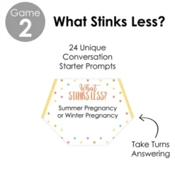 Big Dot Of Happiness Baby Neutral - Baby Shower Conversation Starter - 2-in-1 Dirty Diaper Game - Set Of 24 10 Big Dot Of Happiness Baby Neutral - Baby Shower Conversation Starter - 2-in-1 Dirty Diaper Game - Set Of 24 -Aurora Party Sales GUEST ae295648 81b2 4d8d a1b2 0e697aeb7981