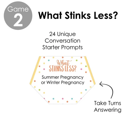 Big Dot Of Happiness Baby Neutral - Baby Shower Conversation Starter - 2-in-1 Dirty Diaper Game - Set Of 24 5 Big Dot Of Happiness Baby Neutral - Baby Shower Conversation Starter - 2-in-1 Dirty Diaper Game - Set Of 24 - Image 5