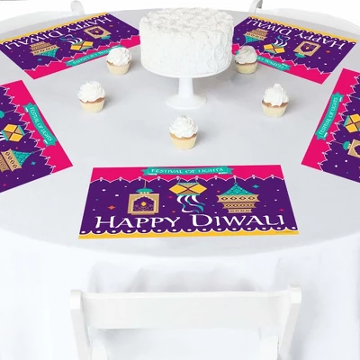 Big Dot Of Happiness Happy Diwali - Paper Festival Of Lights Party Coloring Sheets - Activity Placemats - Set Of 16 2 Big Dot Of Happiness Happy Diwali - Paper Festival Of Lights Party Coloring Sheets - Activity Placemats - Set Of 16 - Image 2