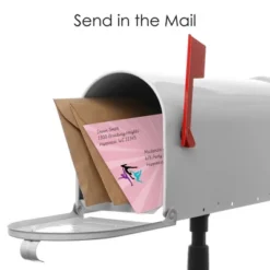 Big Dot Of Happiness Tumble, Flip & Twirl - Gymnastics - Fill-In Cards - Birthday Party Or Gymnast Party Fold And Send Invitations - Set Of 8 -Aurora Party Sales GUEST af1f1497 0622 47ae 9b36 26211f945525