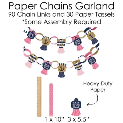 Big Dot Of Happiness Last Sail Before The Veil - Banner & Photo Booth Decor - Nautical Bachelorette Party And Bridal Supplies Kit - Doterrific Bundle 4 Big Dot Of Happiness Last Sail Before The Veil - Banner & Photo Booth Decor - Nautical Bachelorette Party And Bridal Supplies Kit - Doterrific Bundle - Image 4