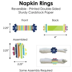 Big Dot Of Happiness Cheerful Happy Birthday - Colorful Birthday Party Paper Charger And Table Decorations - Chargerific Kit - Place Setting For 8 10 Big Dot Of Happiness Cheerful Happy Birthday - Colorful Birthday Party Paper Charger And Table Decorations - Chargerific Kit - Place Setting For 8 -Aurora Party Sales GUEST b093d2f9 36d8 4f41 97cd e5fa0889f06e