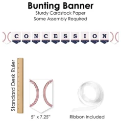 Big Dot Of Happiness Batter Up - Baseball - DIY Baby Shower Or Birthday Party Concession Signs - Snack Bar Decorations Kit - 50 Pieces -Aurora Party Sales GUEST b306149f b878 446d aa63 edf462091ce3