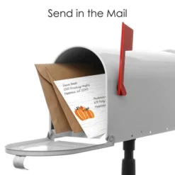 Big Dot Of Happiness Fall Pumpkin - Fill-In Cards - Halloween Or Thanksgiving Party Fold And Send Invitations - Set Of 8 -Aurora Party Sales GUEST b7148075 95f6 4cdf 87a4 f358fbe43942